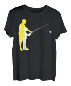 Cool Vater Sohn Angeln Rute Fisch T-Shirt