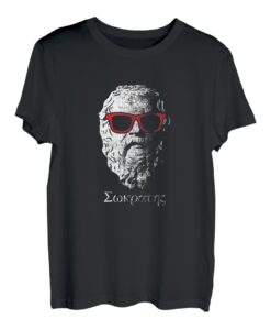 Cooler Sokrates Vater der Philosophie T-Shirt