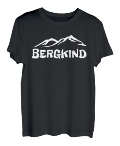 Cooles Bergkind Wandern Outdoor Berg Bergsteiger Motiv T-Shirt