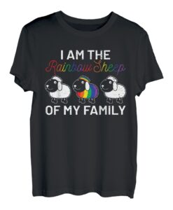 Cooles Herz CSD T-Shirt mit Regenbogen LGBT Flagge Geschenk T-Shirt