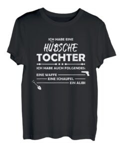Cooles Papa Geschenk von Tochter Geschenke für Väter T-Shirt