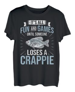 Crappie Angelköder, Köder, Angelköder, Rutenfische T-Shirt