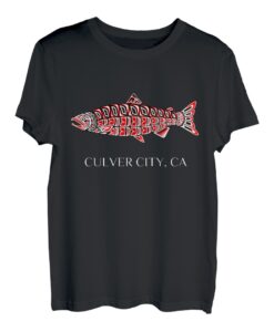 Culver City CA Indianer Coho Lachsangler T-Shirt