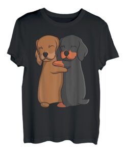 Dackel Dachshund Teckel Frauchen Herrchen Kinder Frauen T-Shirt