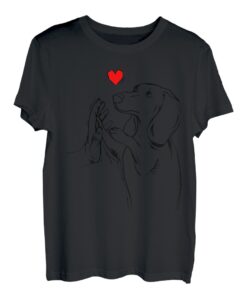 Dackel Liebe Dachshund Frauchen Geschenkidee T-Shirt