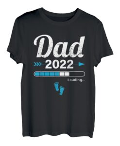 Dad Loading 2022 Werdender Papa Baby Geburt Daddy to Be T-Shirt