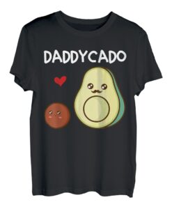 Daddycado Dad Avocado Schwangerschaftsankündigung Avocado T-Shirt