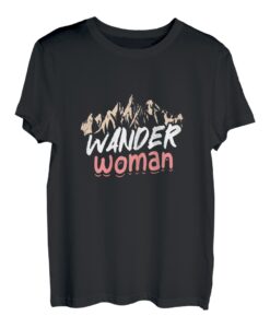 Damen Alpenüberquerung E5 Bergsteigerin Wander Woman T-Shirt