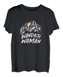 Damen Bergsteiger Wander Woman Wandern Bergsteigen Spruch Frauen T-Shirt