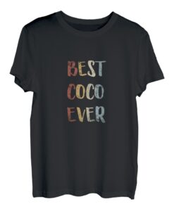 Damen Best Coco Ever Retro Vintage Vornamen Geschenk T-Shirt