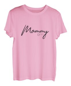Damen Einfache Mama 2023 Beförderte Mama 2023 Baby New Mom T-Shirt