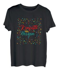 Damen Fasching & Karneval - Konfetti im Herzen Kostüm T-Shirt