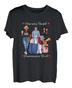 Damen Halb Panamanian Half American Raised In Panama Born In T-Shirt