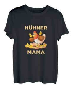 Damen Hühner Mama Farmer Chicken Mam Küken Eiern - Henne Mutter T-Shirt