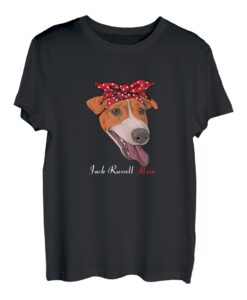 Damen Jack Russell Terrier Mom - Russel Hundebesitzerin süß Liebe T-Shirt