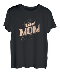 Damen Lustiger Tennisspieler für Mütter T-Shirt