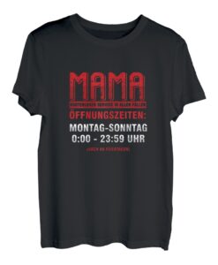 Damen Mama Mutter Vollzeit Service Hotel Arbeit Beruf Job Geschenk T-Shirt