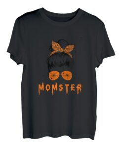 Damen Momster Mama Halloween Mutter der Monster T-Shirt
