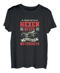 Damen Motorrad Frauen Motorradfahrerin Geschenk Motorradfahrer T-Shirt