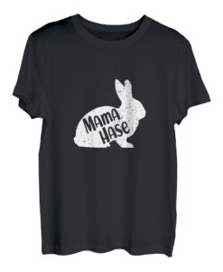 Damen Osterideen für Eltern Oster Ostern Hase Mama T-Shirt