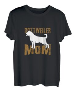 Damen Rottweiler Mutter Hund Hundefreund Hundehalterin Geschenk T-Shirt
