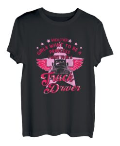Damen Trucker Babe Trucking Art Für Frauen Truck Driver Trucker T-Shirt