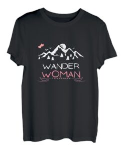 Damen Wander Woman Berg Mädel Outdoor Hobby Geschenk Frauen Natur T-Shirt