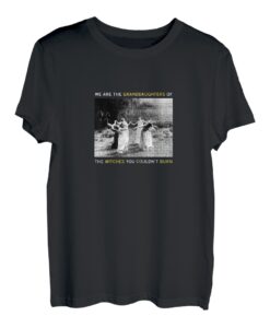 Damen We Are The Granddaughters Of The Witches You Couldn't Burn T-Shirt