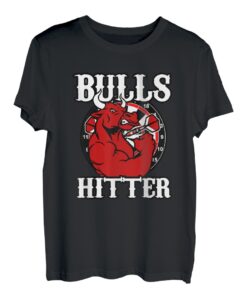 Dart Lustiges Bulle Bullseye Dartclub Trikot Geschenk T-Shirt