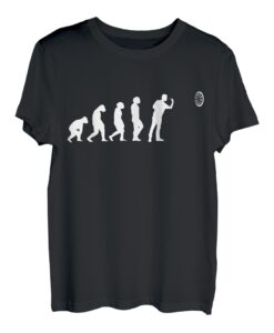 Darts Evolution Dartscheibe cooles Dartspieler Geschenk T-Shirt