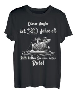 Das Geschenk für Angler - 30 Jahre alt grau