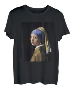 Das Mädchen mit dem Perlenohrgehänge Shirt Klassische Kunst T-Shirt