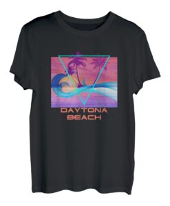 Daytona Beach Retro 80er Jahre Vaporwave Strandurlaub T-Shirt