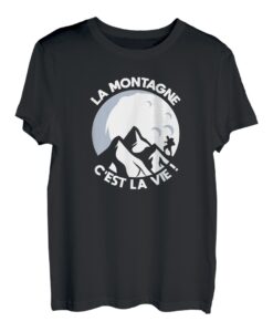 Der Berg ist das Leben. Geschenkidee für Berge T-Shirt