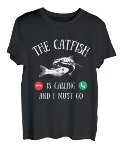 Der Fisch Katze nennt mich Humor Angeln Lustiges Geschenk T-Shirt
