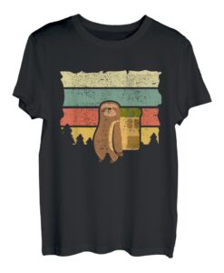 Der gemütliche Wanderer lustiges Faultier T-Shirt