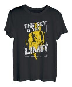 Der Himmel ist das Limit Felskletterer oder Boulderer T-Shirt