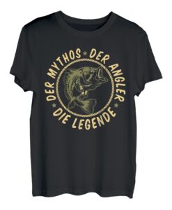 Der Mythos Der Angler Die Legende Fishing T-Shirt
