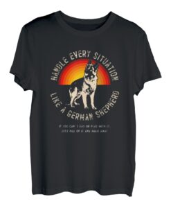 Deutscher Schäferhund Lustiger Spruch T-Shirt
