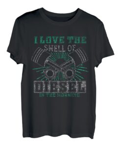 Diesel am Morgen für LKW-Fahrer T-Shirt