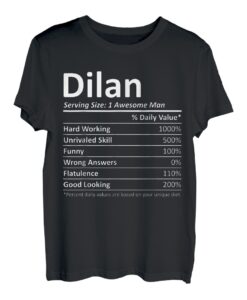 DILAN Nutrition Lustige Geschenkidee zum Geburtstag T-Shirt
