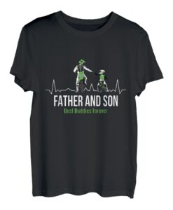 dirt bike Vater Sohn Motorrad - Papa Sohn Partnerlook T-Shirt