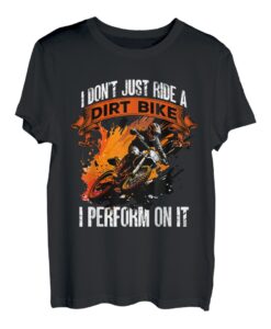 Dirtbike Motocross MX   Ich fahre nicht nur ein Dirtbike T-Shirt