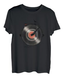 Disco-Party - Vinyl-Schallplatte auf einem Plattenspieler T-Shirt