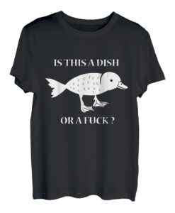 Dish or What - Fish or Duck - Ente & Fisch Wortspiel T-Shirt