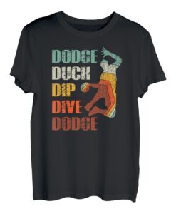 Dodge Duck Dive Dodge Vintage Average Joe's Dudgeball T-Shirt