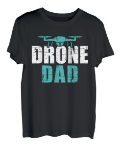 Drohne Papa Vater Dad Geschenk zum Vatertag und Weihnachten T-Shirt