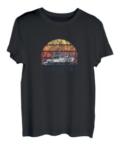 Duluth MN Vintage Bootfahren 70er Jahre Retro Boot Design T-Shirt