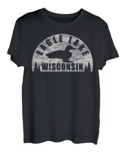 Eagle Lake, Nord-Wisconsin Loon T-Shirt