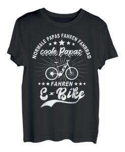 EBike Papa Mountainbike Fahrrad Zubehör Ebiker T-Shirt